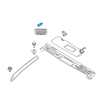 OEM BMW 650i xDrive Car Bulbs Diagram - 53217160797