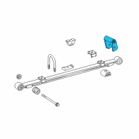 OEM Dodge Sprinter 2500 SHACKLE-Spring Diagram - 68013793AA