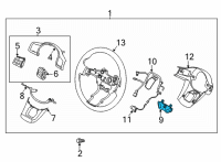 OEM Kia Dynamic Damper Assy Diagram - 56170P2000