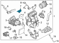 OEM Nissan Resistance-Electric Diagram - 27150-5EA0A