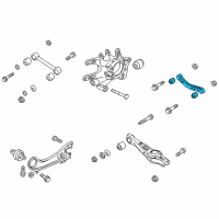 OEM 2014 Hyundai Santa Fe Arm & Bush Assembly-Suspension Upper Diagram - 55100-2W150