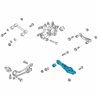 OEM 2015 Kia Sorento Arm Assembly-Rear Suspension Diagram - 552204Z200