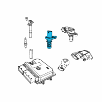 OEM 2016 Jeep Renegade Sensor-Crankshaft Position Diagram - 68070490AB