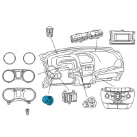 OEM 2014 Chrysler 300 Switch-HEADLAMP Diagram - 56046258AD