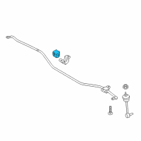 OEM Kia K900 Bush-Rear Stabilizer Diagram - 555133T000