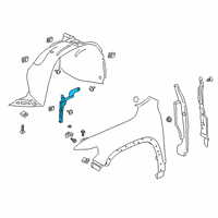 OEM 2021 Cadillac XT5 Shield Diagram - 84211781