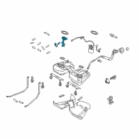 OEM 2011 Ford Mustang Fuel Pump Diagram - BR3Z-9275-B