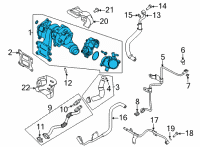 OEM 2022 Hyundai Tucson TURBOCHARGER Diagram - 28231-2MHB0