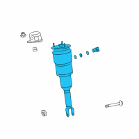 OEM Lexus Cylinder Assembly, Pneumatic Diagram - 48010-50321