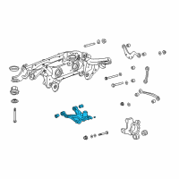 OEM 2016 Buick Enclave Lower Control Arm Diagram - 22915856