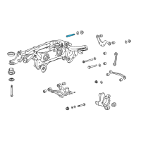 OEM Buick Enclave Adjust Bolt Diagram - 11610267