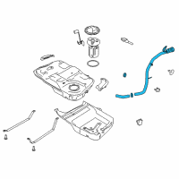 OEM 2018 Lincoln MKZ Filler Pipe Diagram - HG9Z-9034-B