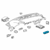 OEM 2022 Chevrolet Camaro Module Diagram - 84583886