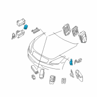 OEM 2015 Infiniti QX50 Multi Purpose Relay Diagram - 2523079960