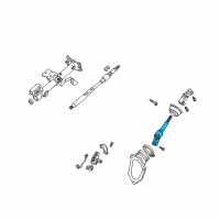 OEM 2004 Lexus ES330 Shaft Assy, Steering Intermediate Diagram - 45220-33270