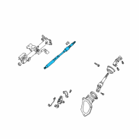 OEM 2005 Toyota Camry Upper Shaft Diagram - 45210-33070