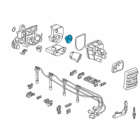 OEM 1997 Acura Integra Kit, Rotor Head Assembly Diagram - 06304-P72-000