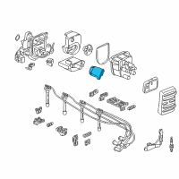 OEM 1998 Acura Integra Igniter Unit (E12-303) (Hitachi) Diagram - 30130-P73-A01