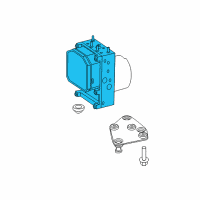 OEM Dodge Sprinter 2500 Module-Electronic Stability Diagram - 68013572AA