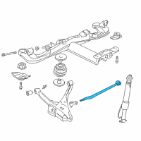 OEM Oldsmobile Aurora Adjust Link Diagram - 25645089
