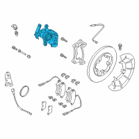 OEM Ford Transit-150 Caliper Diagram - CK4Z-2552-C