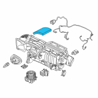 OEM 2020 Ford Mustang Filter Diagram - FR3Z-19N619-A