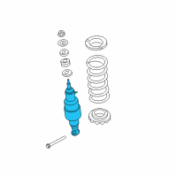 OEM Nissan Armada Shock Absorber Kit-Rear Diagram - E6210-5ZW0A