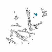 OEM 2002 Toyota Avalon Ball Joint Diagram - 43330-09051