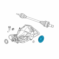 OEM Jeep Grand Cherokee Seal-Axle Drive Shaft Diagram - 68084595AA