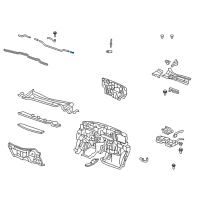 OEM 2010 Honda Fit Joint B, Washer Tube (Mitsuba) Diagram - 38562-663-920