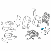 OEM 2014 Lexus GX460 Computer & Switch Assembly Diagram - 84070-60050