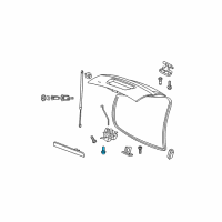 OEM 2011 Dodge Grand Caravan Screw-Large Round Washer Head Loc Diagram - 6512237AA