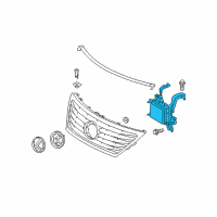 OEM Lexus LS600h Sensor Assembly, MILLIME Diagram - 88210-50161