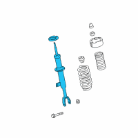 OEM 2020 Cadillac CT6 Strut Diagram - 23507258