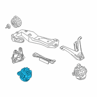 OEM 2018 BMW M5 Engine Mount Right Diagram - 22-11-8-089-822