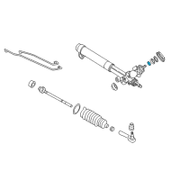 OEM Pontiac Sunfire Bearing, Steering Gear Stub Shaft Diagram - 7828012