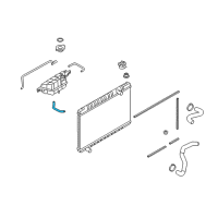 OEM 2015 Nissan GT-R Hose-Reservoir Tank Diagram - 21742-JF10B