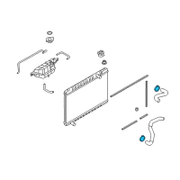 OEM 2013 Nissan GT-R Clamp-Hose Diagram - 01558-00721