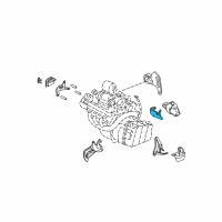 OEM 2004 Buick LeSabre Bracket-Trans Rear Mount Diagram - 25677169