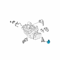 OEM 1998 Buick Park Avenue Mount Asm-Trans Diagram - 22178776