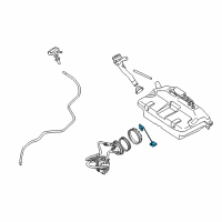 OEM 2003 BMW Z8 Fuel Level Sensor Diagram - 16-11-6-753-453