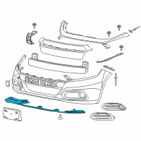 OEM 2014 Dodge Dart Panel-Close Out Diagram - 68155070AD