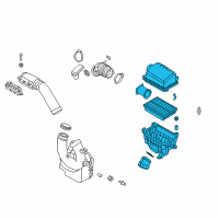 OEM 2020 Hyundai Elantra GT Cleaner Assembly-Air Diagram - 28110-F2400