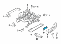 OEM 2021 Ford Explorer Seat Switch Diagram - DG9Z-14A701-BAM