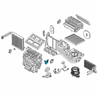 OEM Ford Maverick Adjust Motor Diagram - JX6Z-19E616-GA