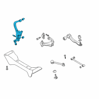 OEM 2004 Hyundai Sonata Carrier Assembly-Rear Axle, LH Diagram - 52710-38801