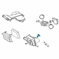 OEM 2020 Lexus RX350 Meter Sub-Assembly, Intake Diagram - 22204-75040