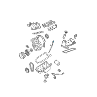 OEM Ford Ranger Dipstick Diagram - YL5Z-6750-AA