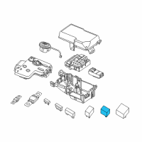 OEM Ram Electrical Relay Diagram - 68125508AA