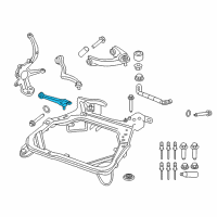 OEM Lincoln Front Arm Diagram - AE5Z-3078-A